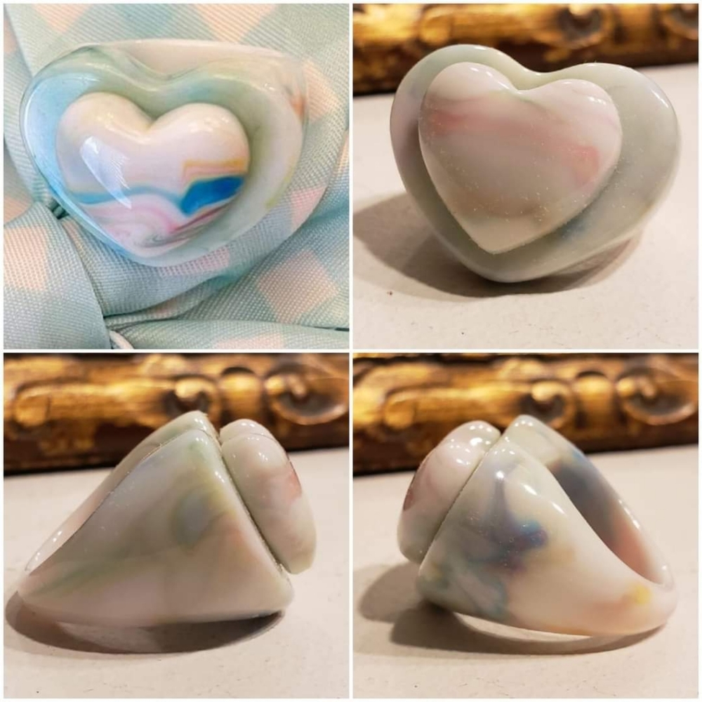 Sparklemuse Tie Dye Ring